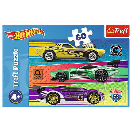 Trefl Hot Wheels puzle, 60 gab.