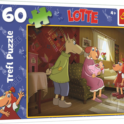 Trefl Lotte puzle, 60 gab.