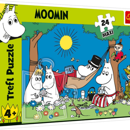 Trefl Moomin Maxi Puzle, 24 gab