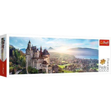 Trefl Panorāmas Puzle Menthon France 1000 Gab