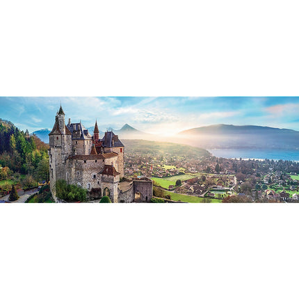 Trefl Panorāmas Puzle Menthon France 1000 Gab