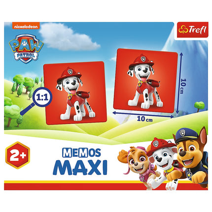 Trefl Ķepu patruļa Memo Maxi