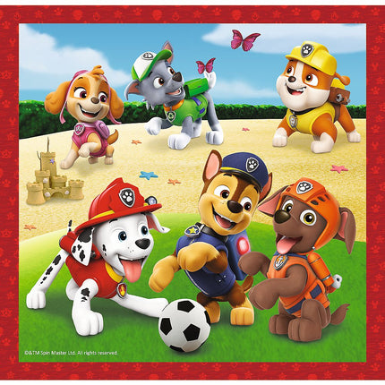 Trefl Paw Patrol Puzzle 3 vienā komplektā
