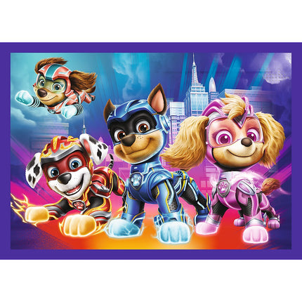 Trefl Paw Patrol Puzzle 4 vienā komplektā