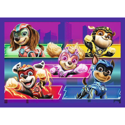 Trefl Paw Patrol Puzzle 4 vienā komplektā