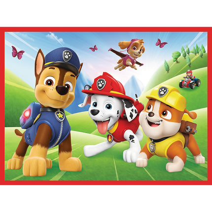 Trefl Paw Patruļas puzļu komplekts 30+48+M24