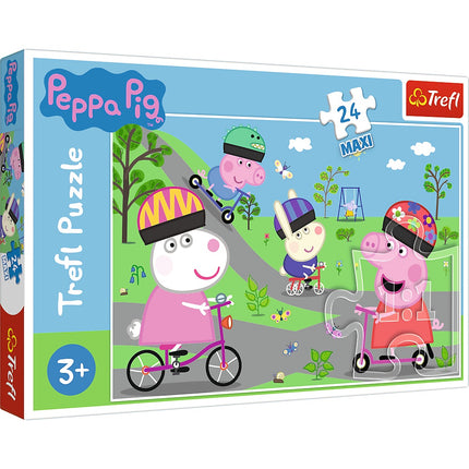 Trefl Peppa Pig Maxi Puzle, 24 Gab