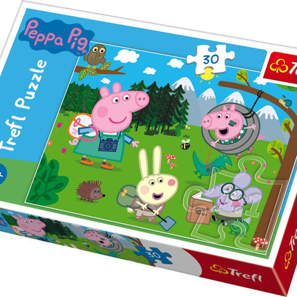 Trefl Peppa cūku puzle, 30 gab