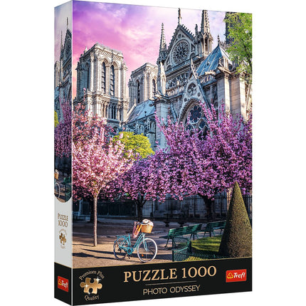 Trefl Premium Plus puzle Parīzes Dievmātes katedrāle, 1000 gab.