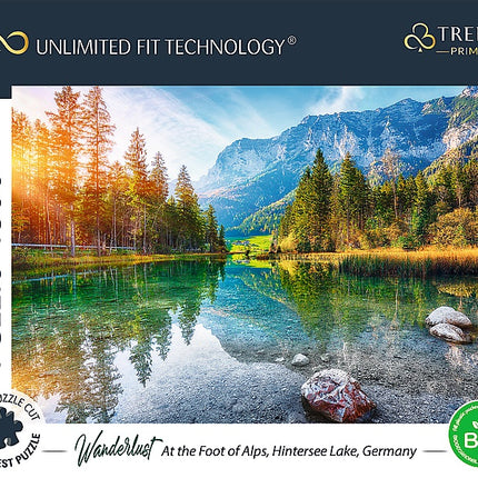 Trefl Prime puzle Wanderlust Alpi, 1500 gab.
