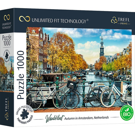 Trefl Prime Puzzle Wanderlust Amsterdam, 1000 gab