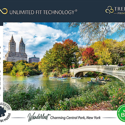 Trefl Prime puzle Wanderlust Centrālparks, 1500 gab.