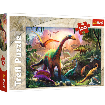 Trefl puzle Dinozauri 100 gab.