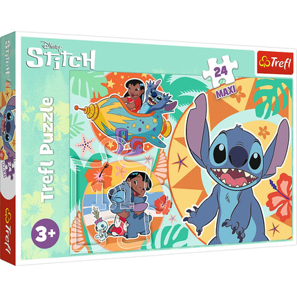 Trefl Stitch Maxi puzle, 24 gab.