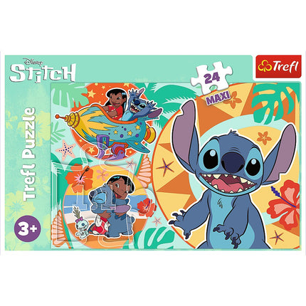 Trefl Stitch Maxi puzle, 24 gab.