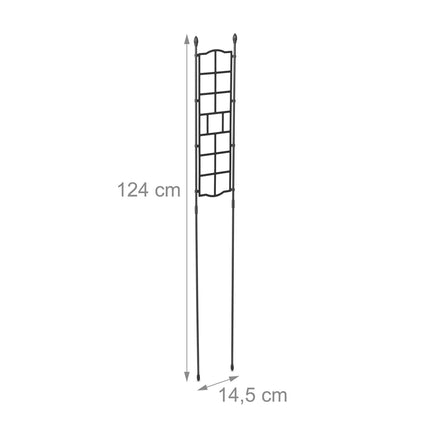 Režģu komplekts, 3 gab., 124 cm