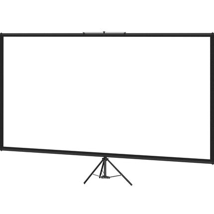 Tripod Projector Screen With Stand, 70-Inch 16:9 4K