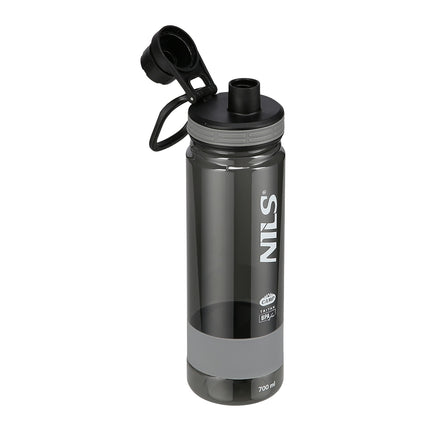 Tritan ūdens pudele, pelēka, 700 ml