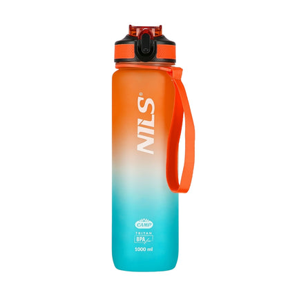 Tritan ūdens pudele, oranžzila, hermētiska, 680 ml