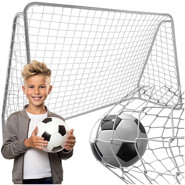 Trizand metāla futbola vārtu tīkls