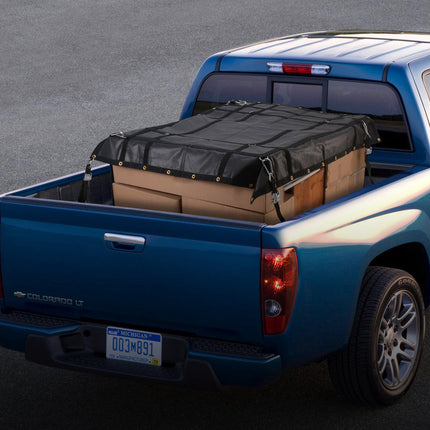 Truck Bed Cargo Net 72 x 57 in, 700 lb, 4 Straps