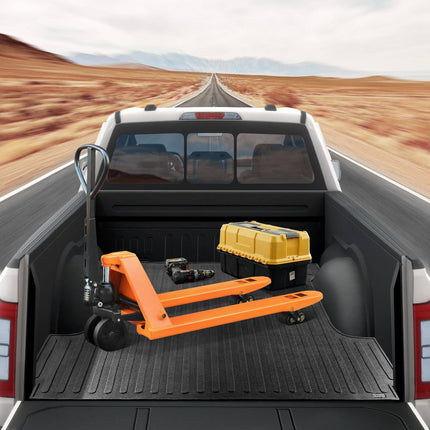 Truck Bed Mat for 2015-2023 F150 5.5 Ft, Non-Slip Rubber