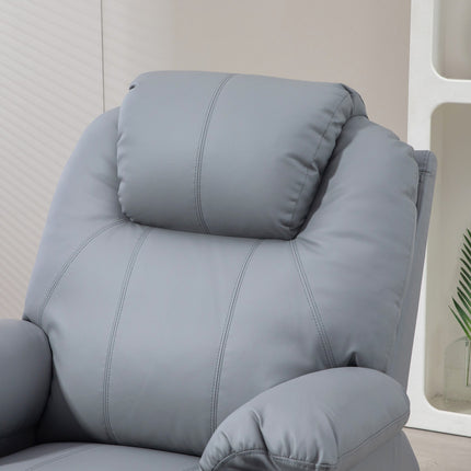 Electric recliner with massage, cup holder & pocket