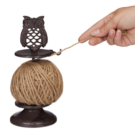 Auklas ruļļa turētājs Owl čuguns