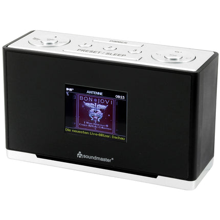 UR240SW DAB+/FM radio with quick dial and clock radio function