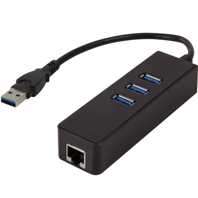 USB 3.0->RJ45 Gigabit USB hub