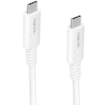 USB 4 Gen3x2 USB-C - USB-C, 40Gbps 100W 0.8m White
