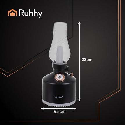 USB gaisa mitrinātājs un naktslampiņa, 280 ml, 14 RGB LED
