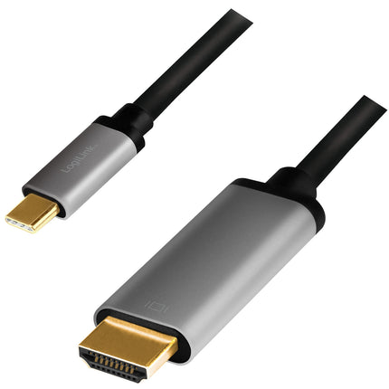 USB-C -> HDMI 4K/60Hz Aluminum 1.8m