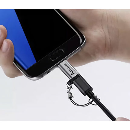 USB-C - USB micro B 2.0 adapteris