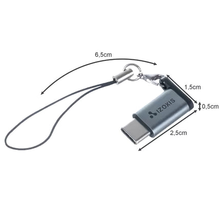 USB-C - USB micro B 2.0 adapteris