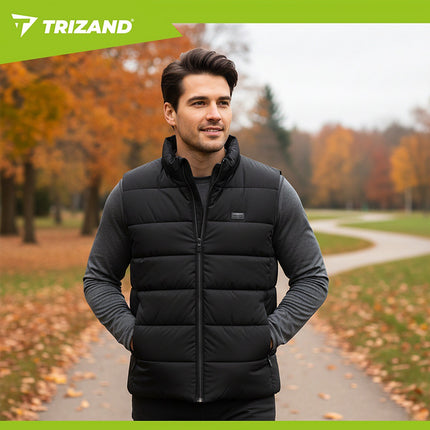Apsildāma veste ar USB, 11 zonas, Unisex XL, 3 siltuma līmeņi