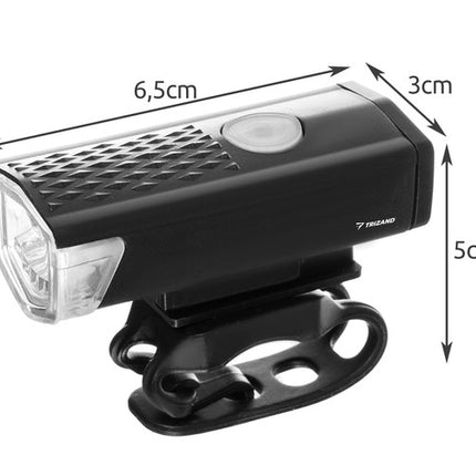 USB LED velosipēda lukturis + aizmugurējais lukturis