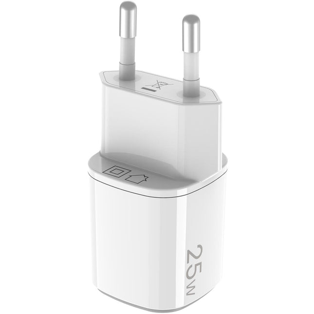 USB charger GaN 1 x USB-A + 1 x USB-C PD 25W