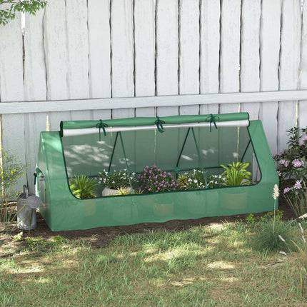 UV-resistant mini greenhouse, PE film, 240 x 90 x 90 cm
