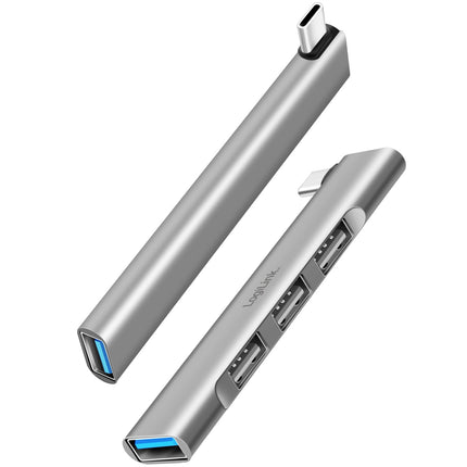 Ultraslim 4-port USB-C hub 1 x USB-A3.0, 3 x USB-A2.0