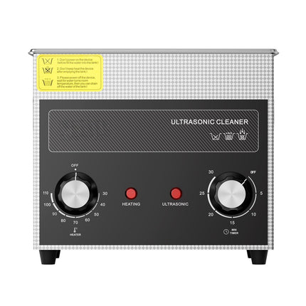 Ultrasonic Cleaner 3L with Heater, Timer and Basket 120W