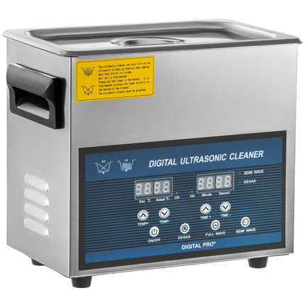 Ultrasonic Cleaner 6L, 28/40kHz, Heater, Timer