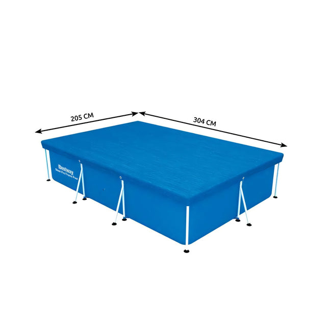 Universāls pārsegs 3x2m peldbaseinam BESTWAY 58106