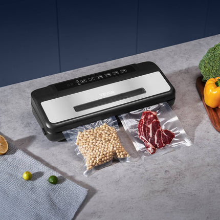 Vacuum Sealer Machine 80kPa 120W, Built-In Cutter Kit