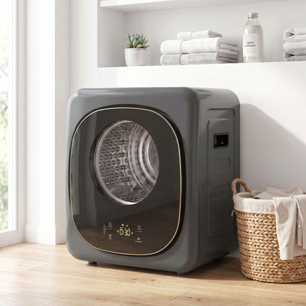 Ventilācijas tipa veļas žāvētājs, 4 kg kompakts, 5 režīmi, taimeris