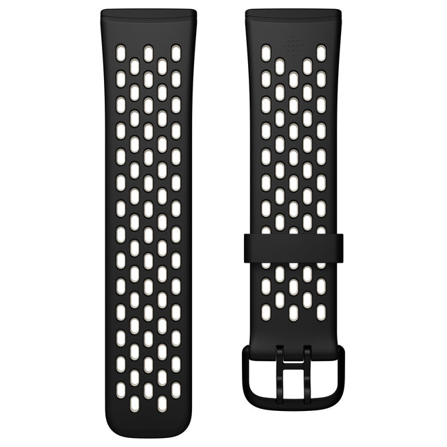Versa 3/4,Sense/2 Sport Band Black/L.White S