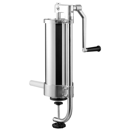 Vertical Sausage Stuffer, 3L Stainless Steel, 3 Tubes