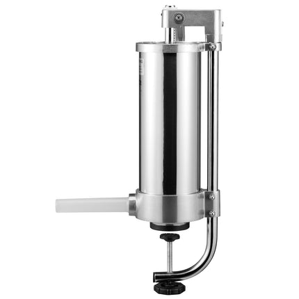 Vertical Sausage Stuffer, 3L Stainless Steel, 3 Tubes