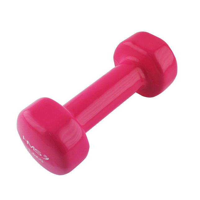Vinila hantele 1,5 kg - neslīdošs rokturis