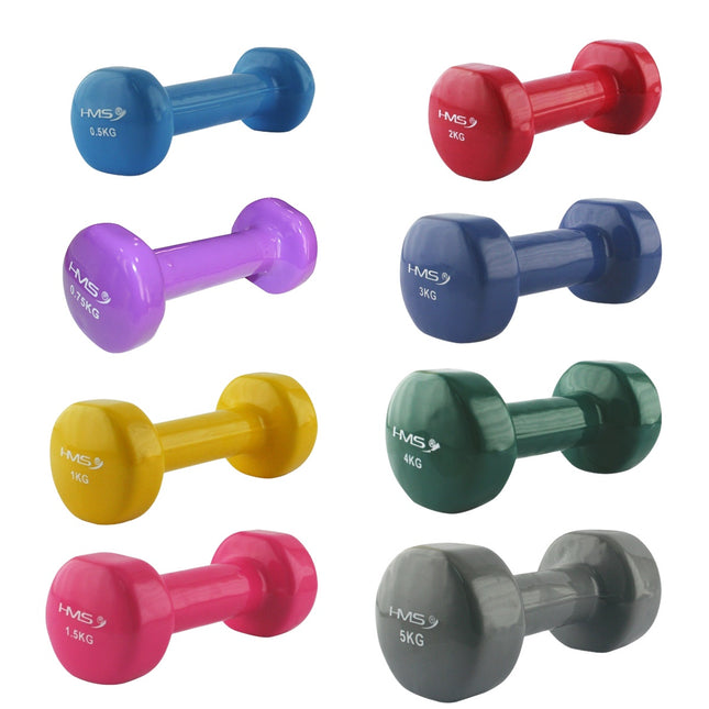 Vinyl Dipping Dumbbell 1kg – Non-Slip Grip